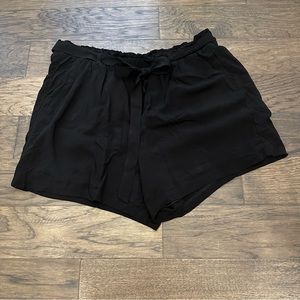 Torrid Black Flowy Casual Shorts